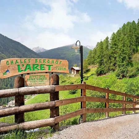 Berghof L'aret In Val Di Rabbi Apartment